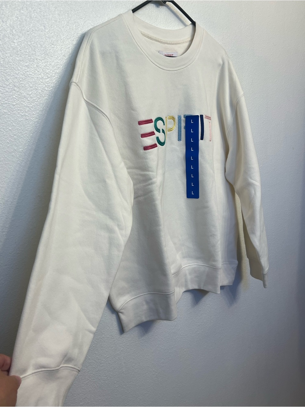 Esprit Women's Logo Fleece Crewneck - Picture 3 of 9